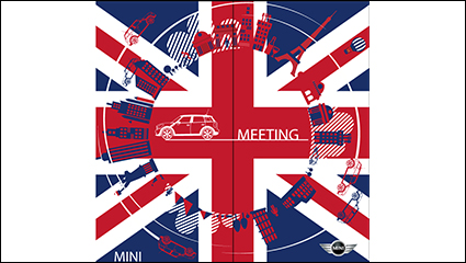 Union Jack British style illustrator vector material