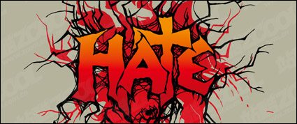 Hate the theme of vector material