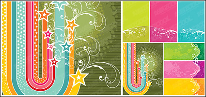 small line pattern vector material