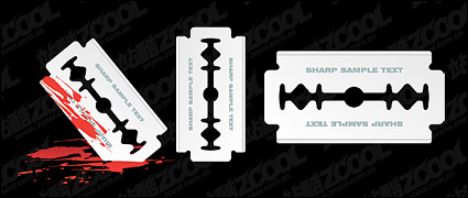 Vector sharp blade material