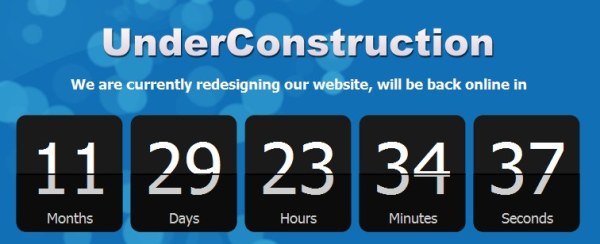 Clock countdown clock and practical effect of the code effects