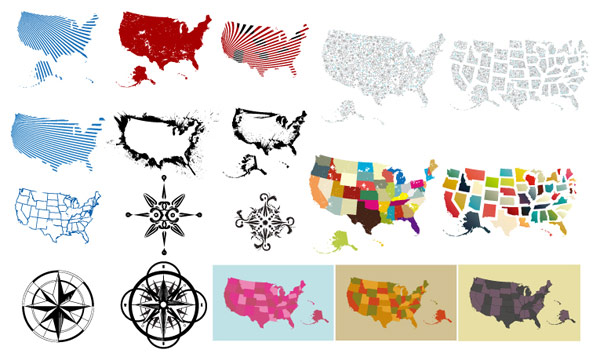 Compass Vector material