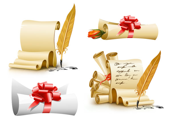 Roll series vector material