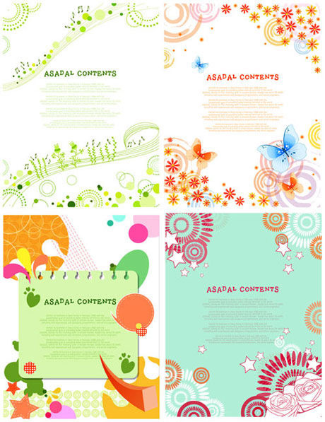 Tidal pattern vectors
