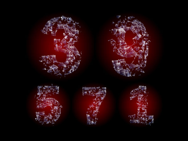 Broken glass words -2