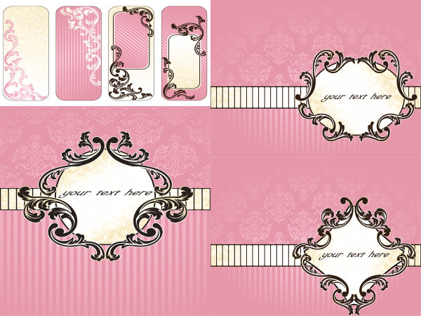 Pink background pattern