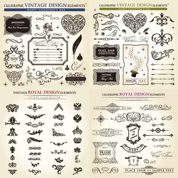 Elements of the classic pattern of European border