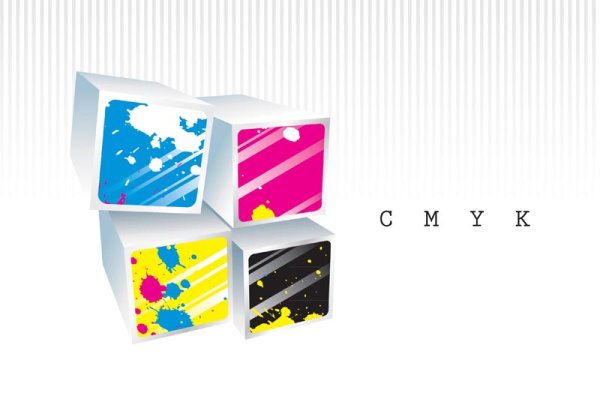 Concise fashion three-dimensional box 02 - vector