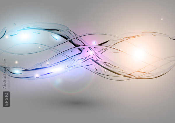 Light spray material 02 - vector