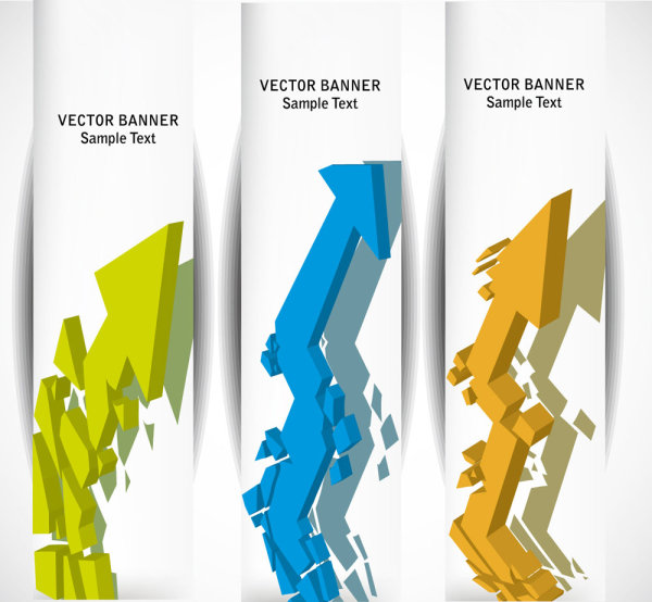 Gorgeous long bar background 03 - vector material