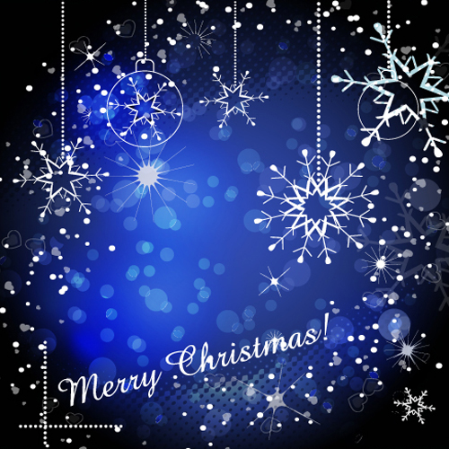 The gorgeous Christmas background 05 - Vector material
