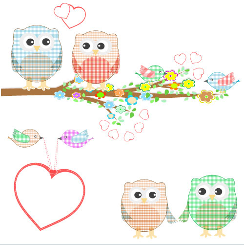 Cute cartoon illustrator 03 - vector material