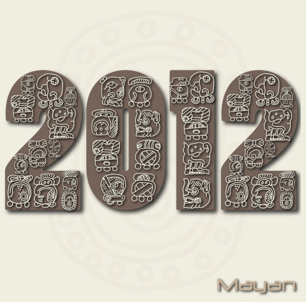 Mayan patterns 04 - vector material