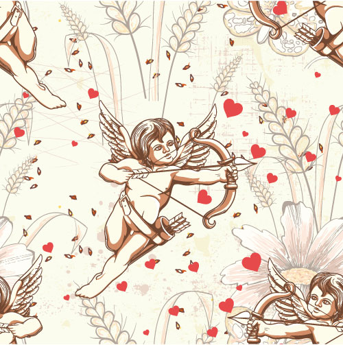 Angel illustrator 01 - vector material