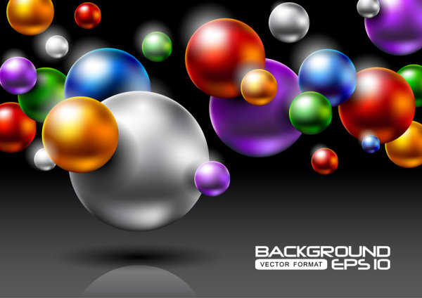 Brilliant halo background 04 - vector material