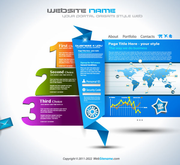 Angular creative web 02 - vector material