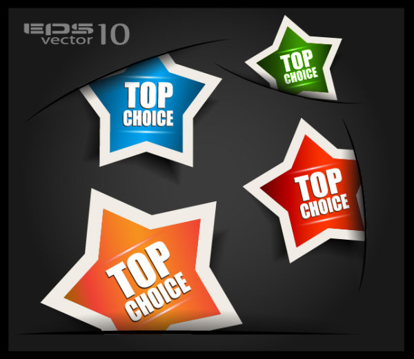 Beautifully embedded in tags 001 - vector material