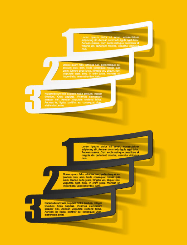 Classic stickers 05 - vector material