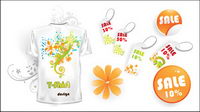 Vector T-shirt sales material