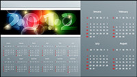 2012 calendar 03 - vector