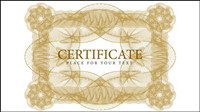 Fine security pattern border 01 - vector