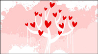 Valentine illustrator 02 - vector material