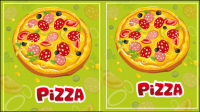 Cartoon pizza 01 - vector material