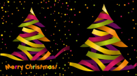 Creative Christmas tree 04 - vector material
