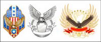 Eagle Shield Vector material
