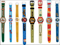 Mickey Mouse cartoon series vector table