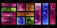 Vector exquisite fantasy background material