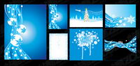 Blue Vector winter material