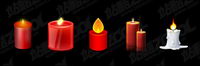 Candles topic icon png