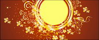 Gold gorgeous patterns Vector-9