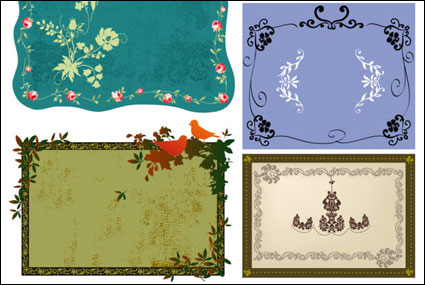 5 practical lace vector of material