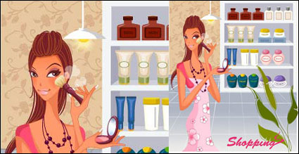 women shopping fashion material-2