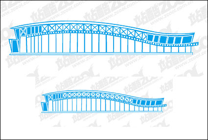 National Indoor Stadium Vector