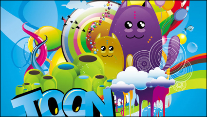 Fashion illustrator 03-- vector material