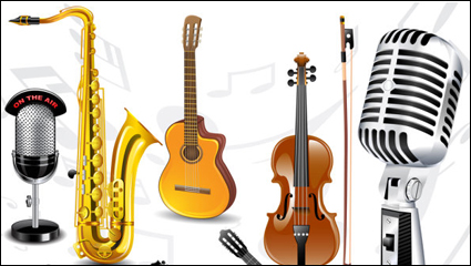 Fine material instrument - vector material