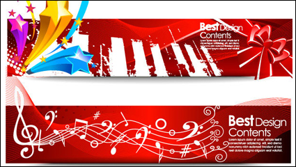 Practical banner background vector -1
