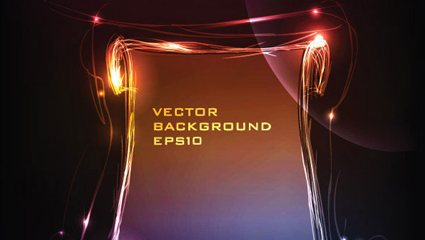 Light frame composed of vector material -2