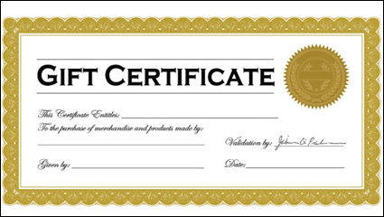 Certificate frame and badge accessories 02 - vector