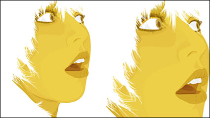 The Bride With White Hair --- vector