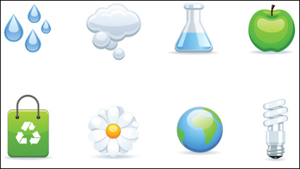 Environmental icons - vector