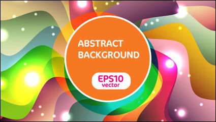 Bright trend Halo background 05 - vector material