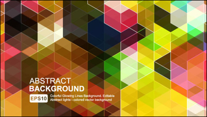 The trend background 01 - vector material