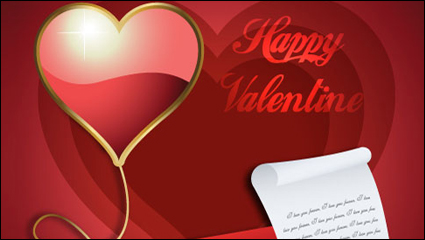 Background of exquisite Valentine