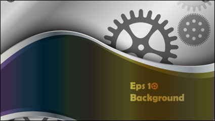 Colorful textured background 02 - vector material