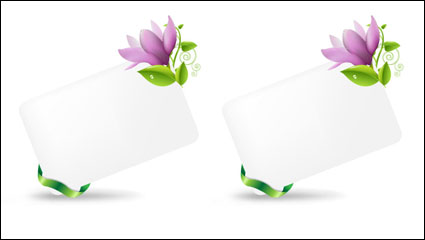 Flowers border 03 - vector material