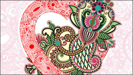 Heart-shaped Valentine